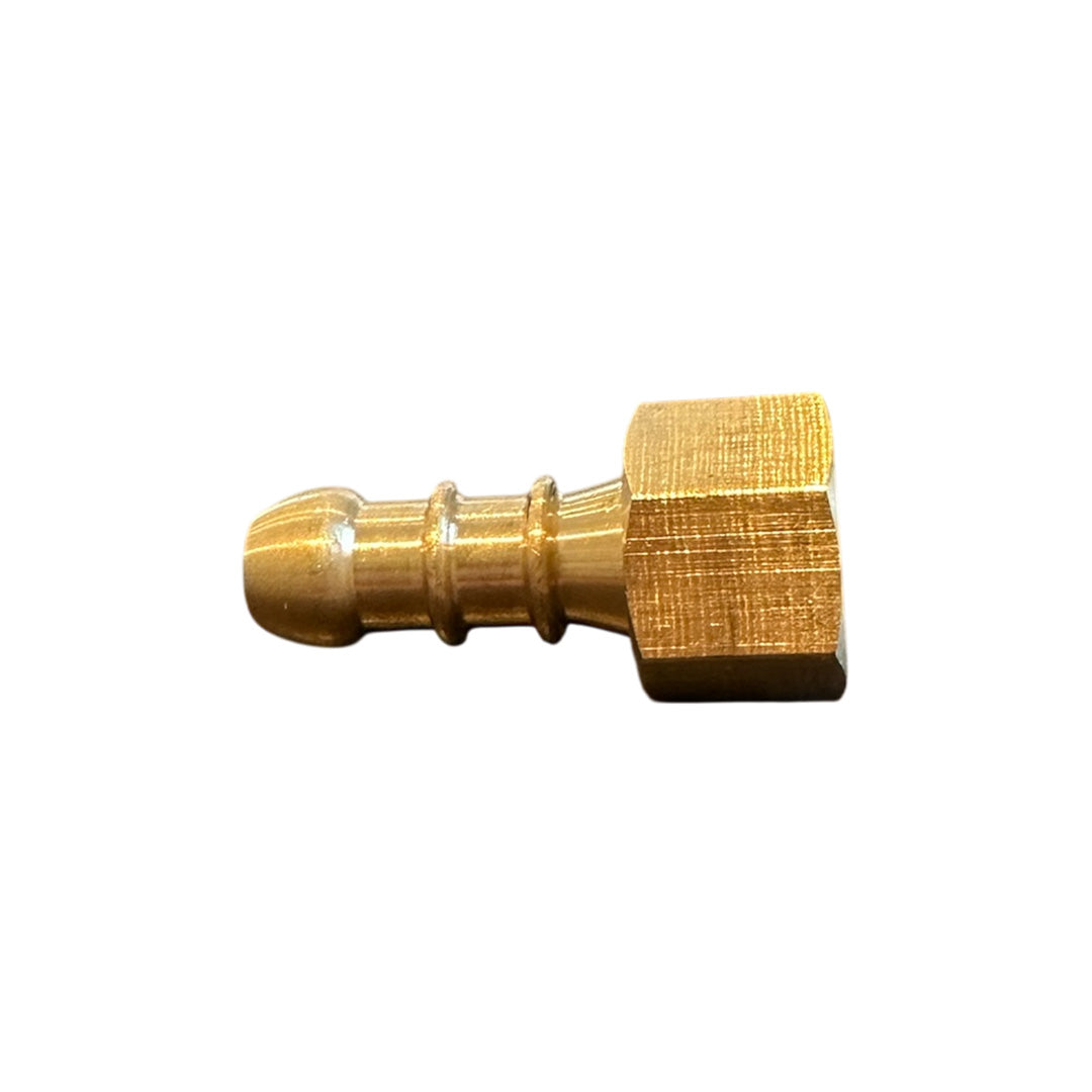 1/4 inch female copper gas nozzle fitting for caravan gas systems