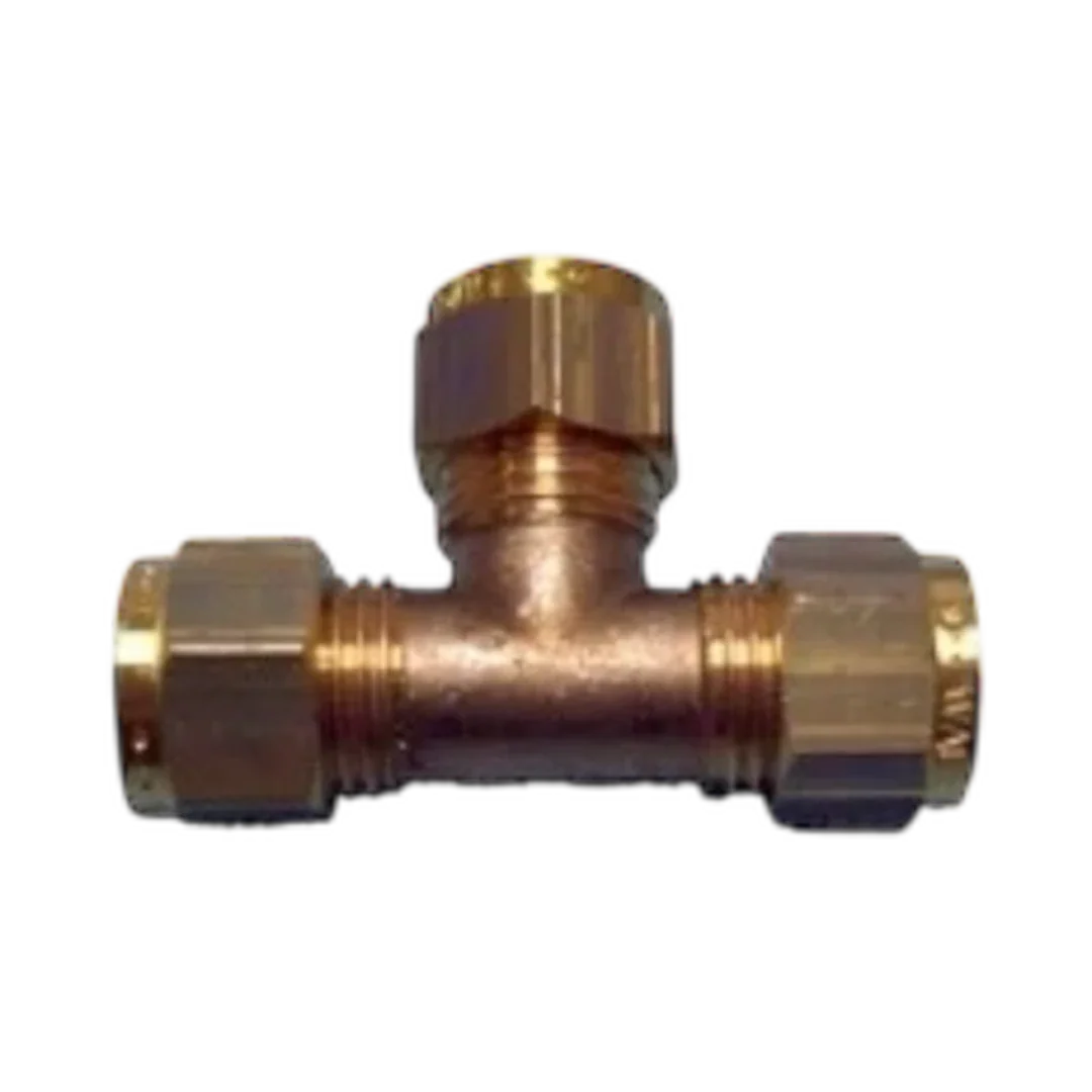 10mm Brass Equal Tee Pipe Connector for sale online | ThomasTouring.co.uk