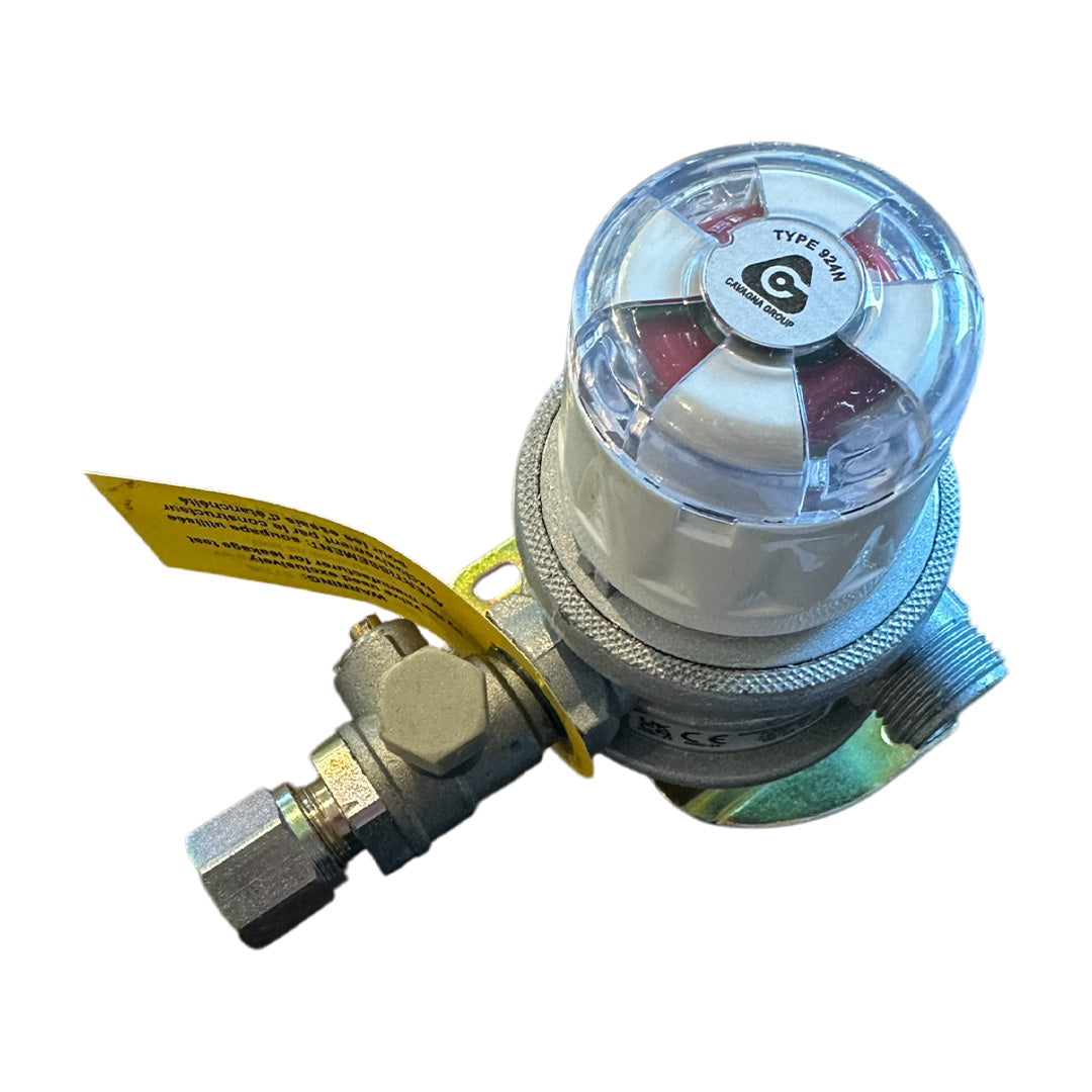 Cavagna Auto Changeover Gas Regulator 924N 10mm for Caravan Motorhome