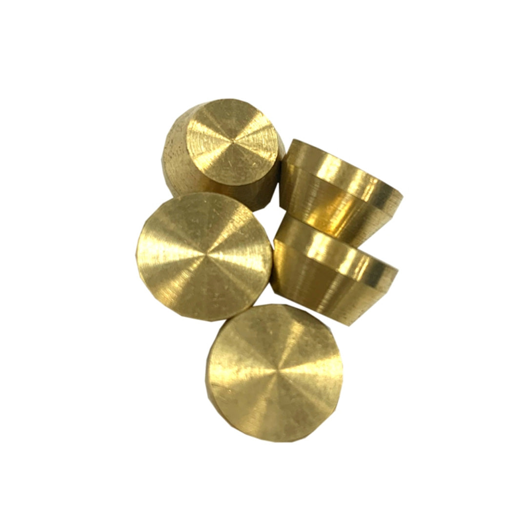 10mm compression stop end copper pipe blanking cap pack of 5 for plumbing