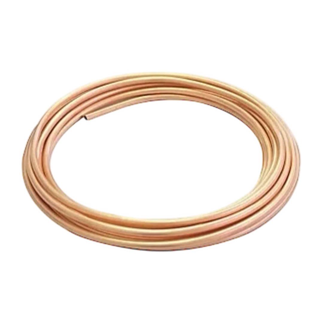 Copper compression tube 10mm, sold per metre for caravan and motorhome plumbing