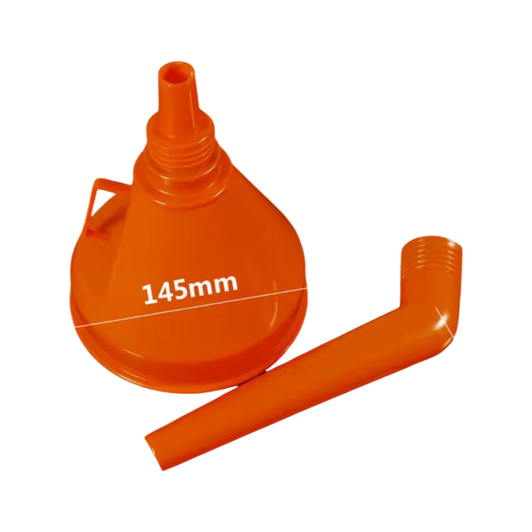 130 mm engine oil and petrol funnel with filter, ideal for motorcycles, cars, and small engines for sale online UK