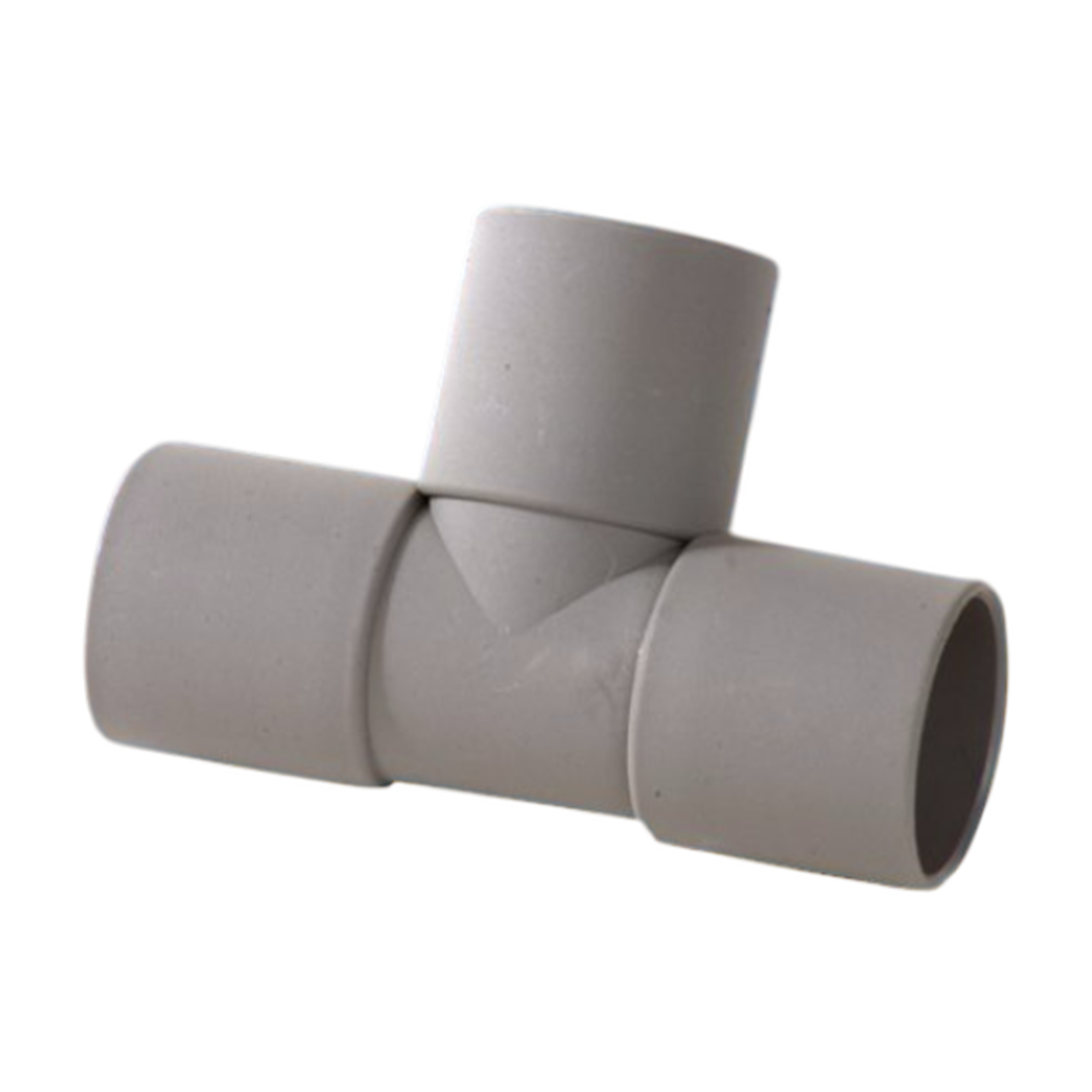 28mm Push Fit T Connector Compatible with 81320 28mm Rigid Pipe | ThomasTouring.co.uk
