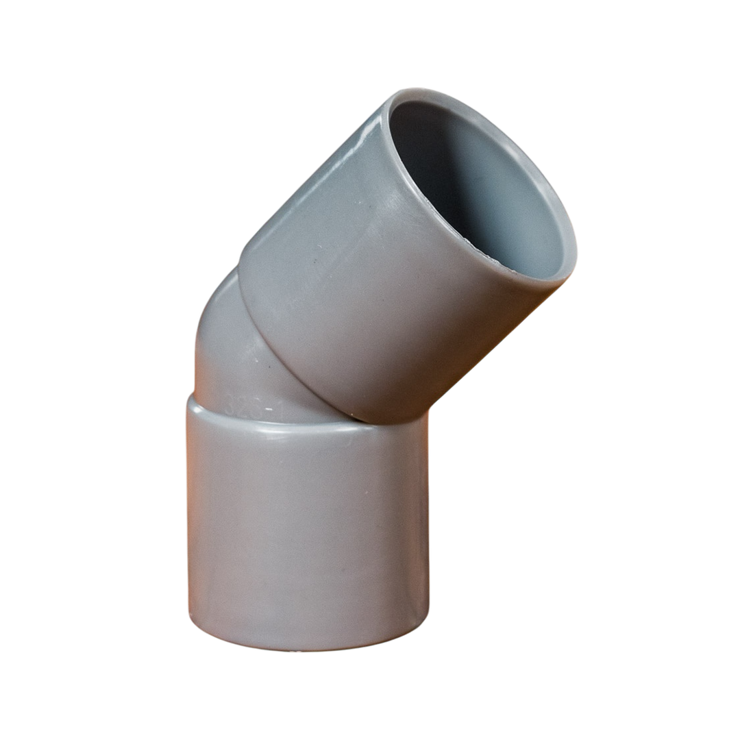28mm Push Fit 135 Degree Connector | ThomasTouring.co.uk