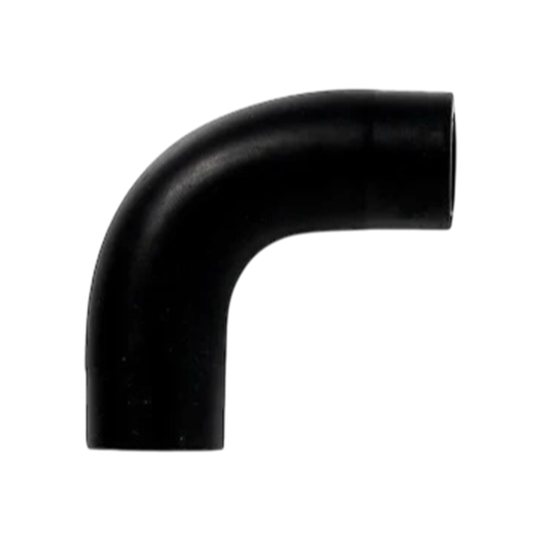 90-degree rubber elbow connector with clips for Alde caravan heating – 70mm x 70mm