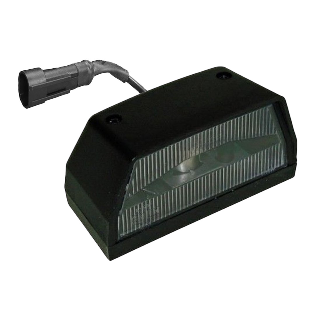 Britax Number Plate Lamp 12V Hard Wired 70mm | ThomasTouring.co.uk