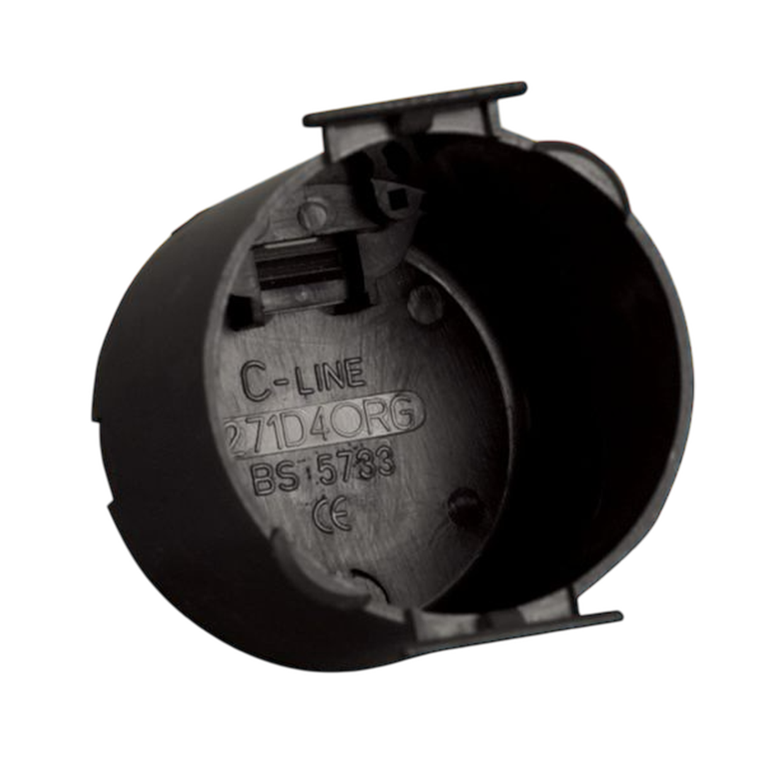 C-Line Circular Back Box Black | ThomasTouring.co.uk