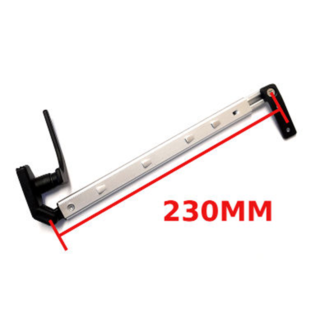 Caravan Window Stay - Auto Screw Fix 230mm Lever Lock | ThomasTouring.co.uk