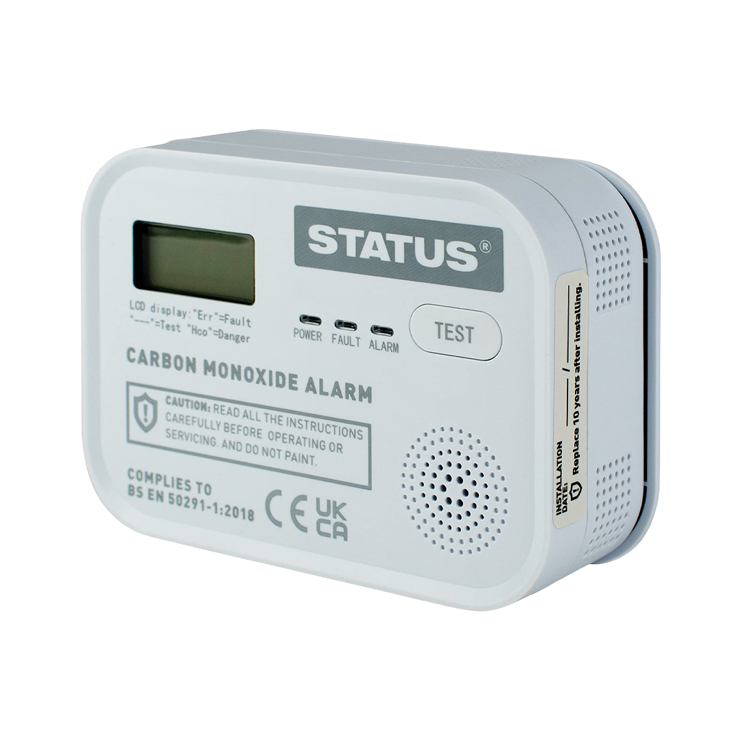 Carbon Monoxide Alarm | Status Digital Carbon Monoxide Alarm | ThomasTouring.co.uk
