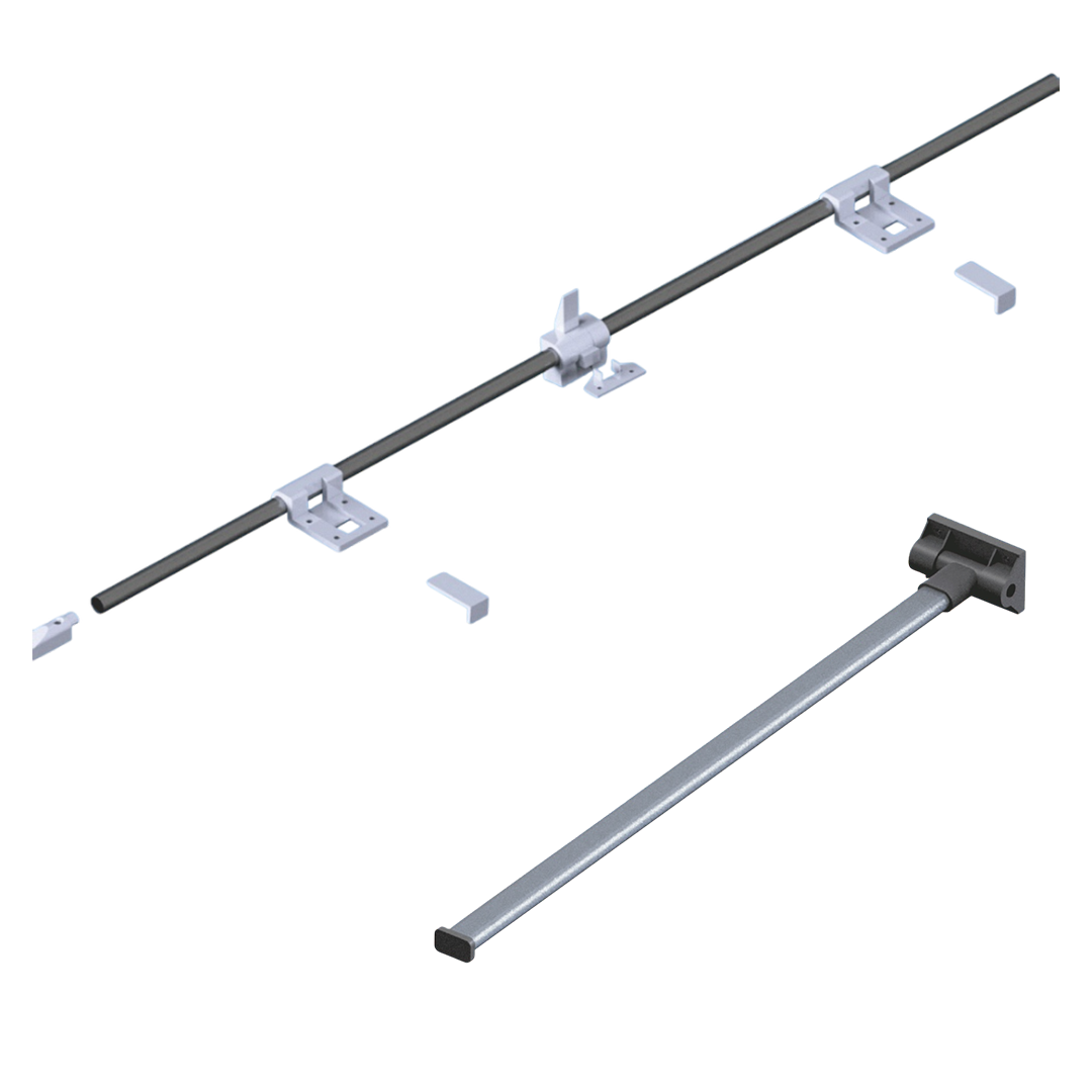 Comet Aluminium Table Leg & Wall Rail