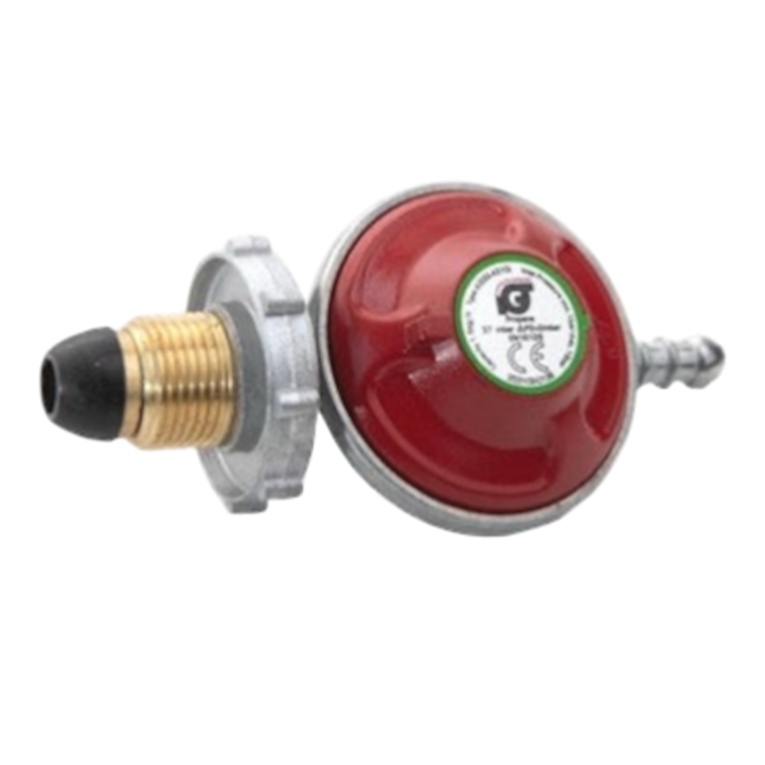 Propane Gas Regulator with Hand Wheel 37mbar | ThomasTouring.co.uk