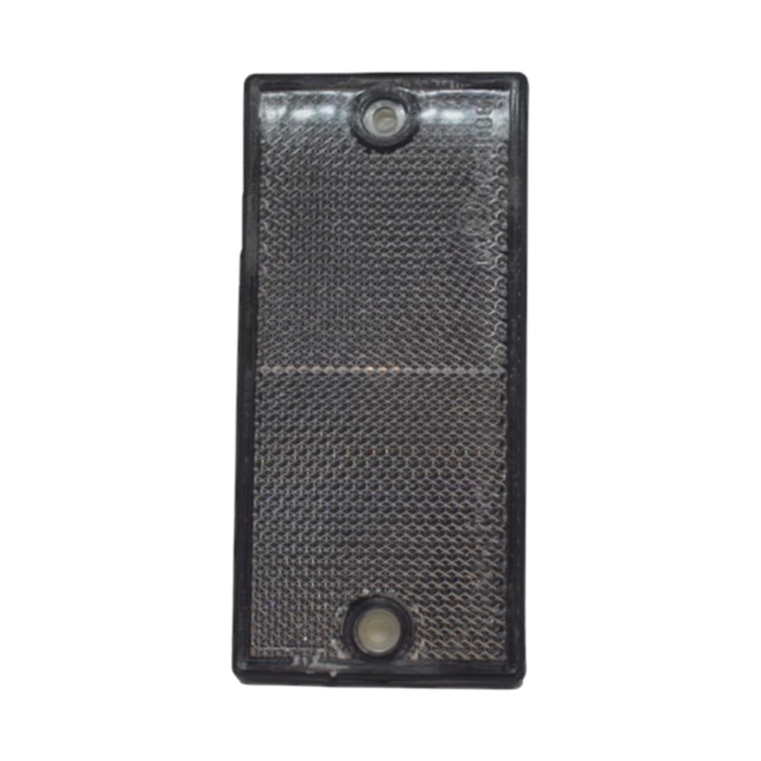 Self Adhesive Rectangular White Reflector 105 x 50mm