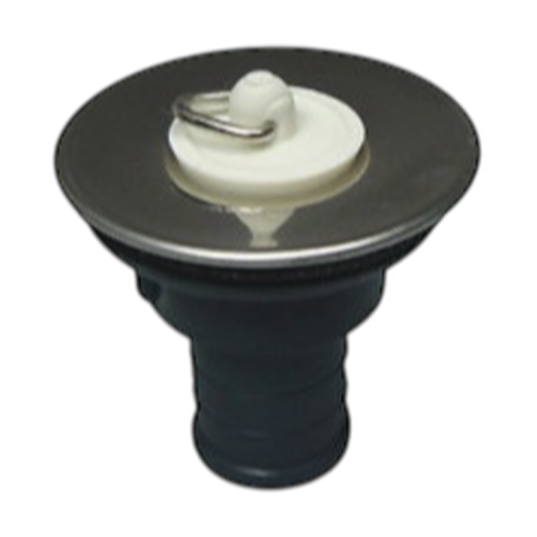 Straight Sink Waste Outlet Stainless Steel Plug 3/4