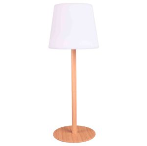 Vechline Shine Table Lamp Black or Wood Effect