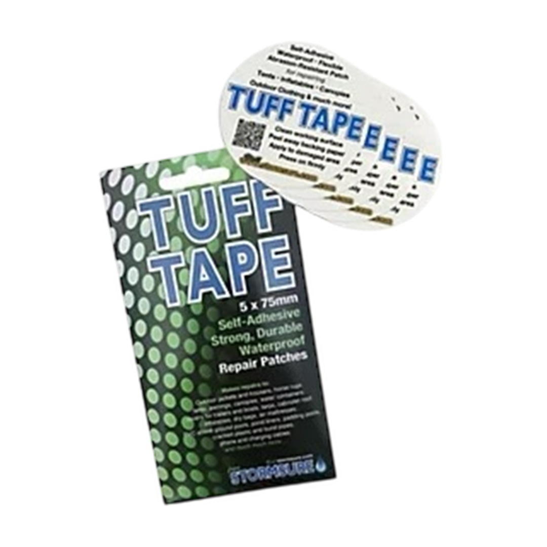 Self-Adhesive Waterproof Repair Patches - Stormsure Tuff Tape | ThomasTouring.co.uk