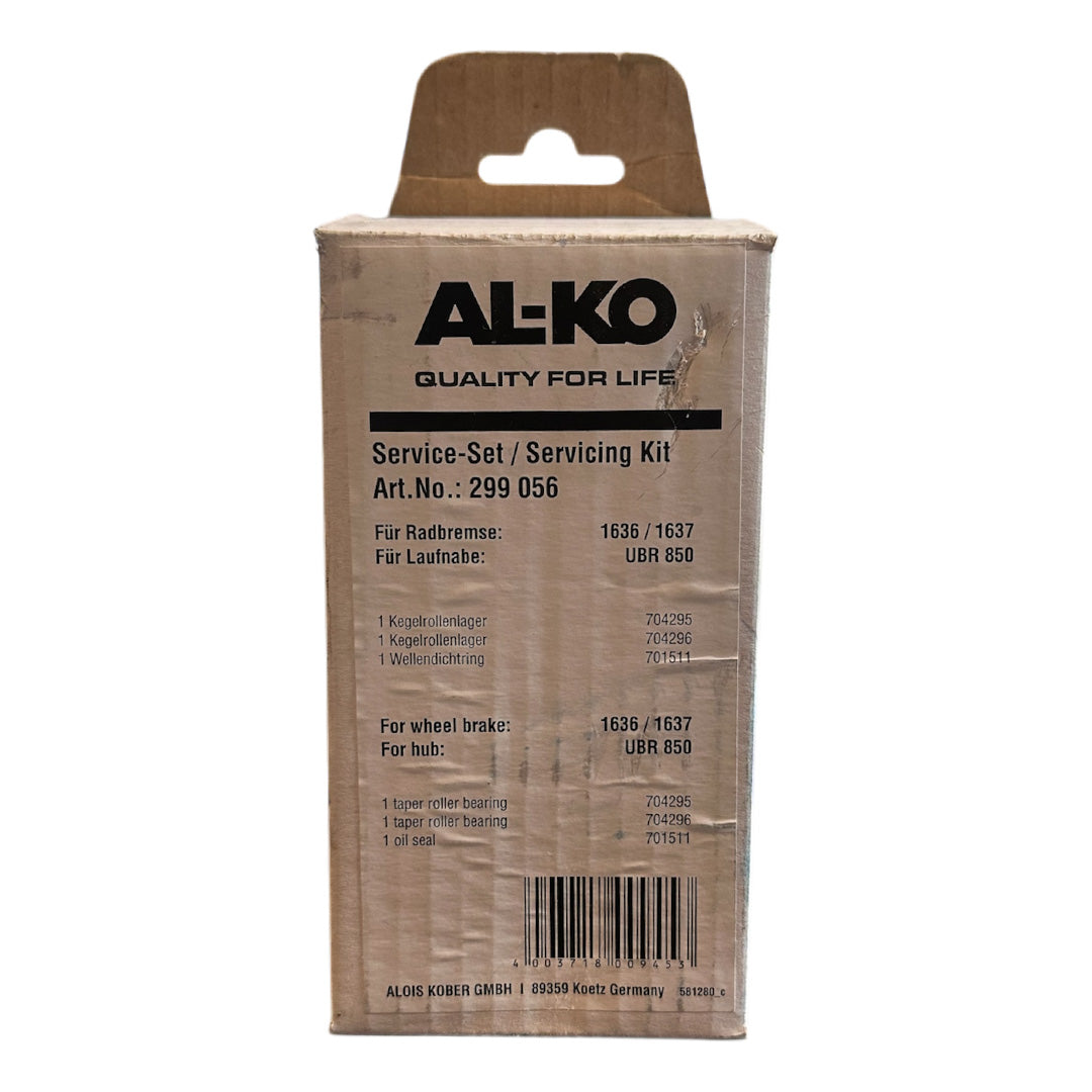 AL-KO 299056 Replacement Bearing Kit for 1636/7 Brake Drums