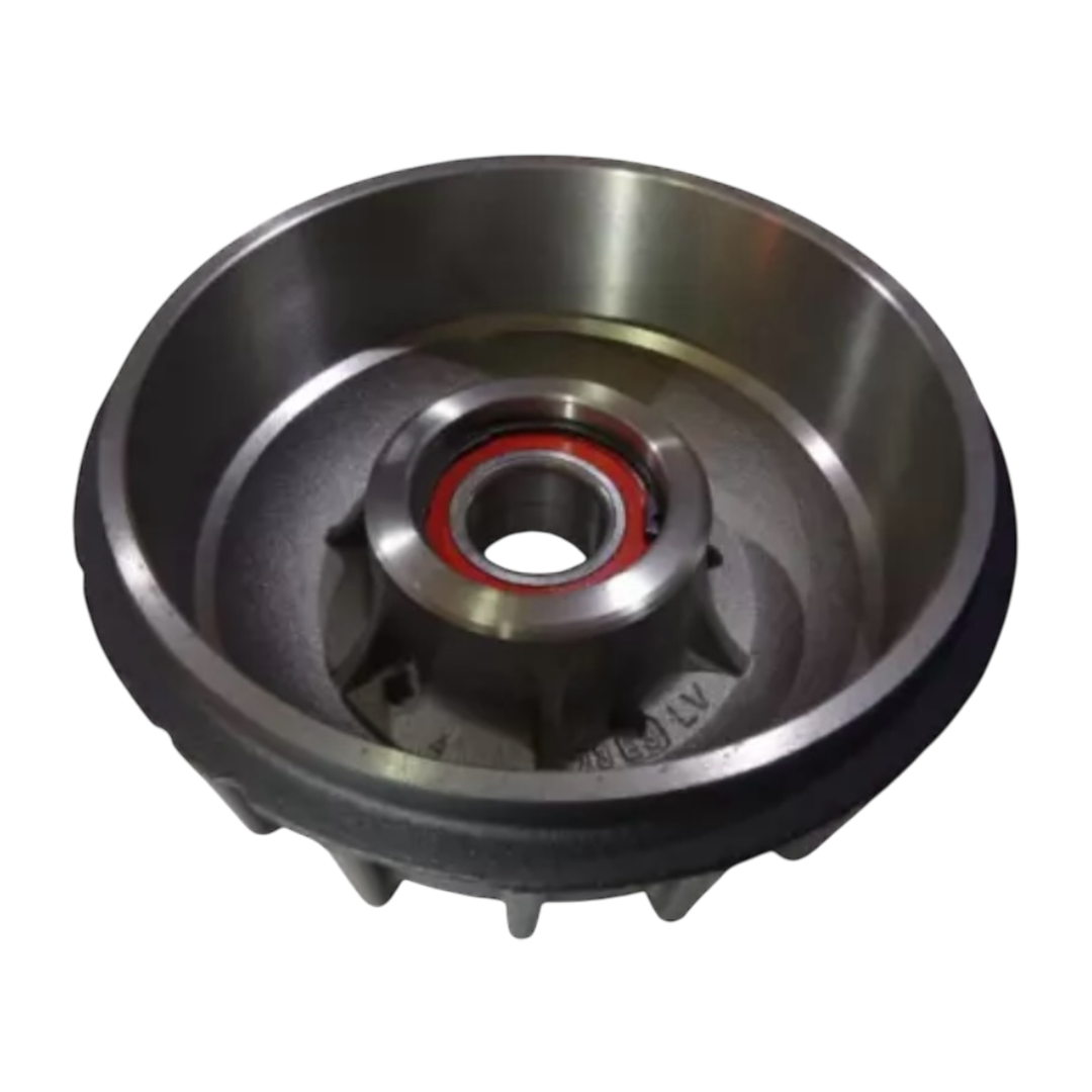 Genuine AL-KO 2051 5-stud brake drum, part number 1932110, designed for reliable braking performance.