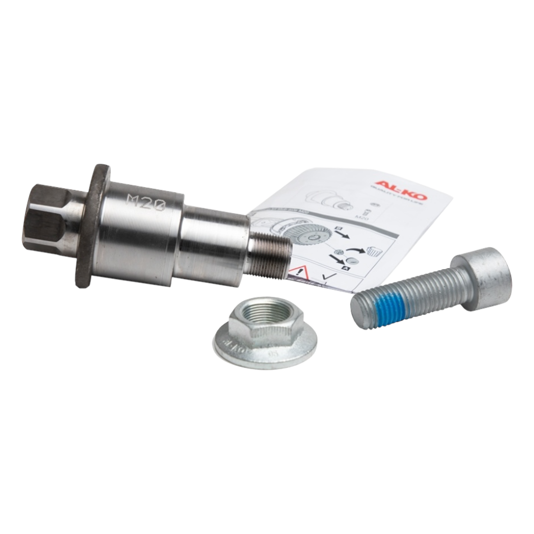 AL-KO Stub Axle Kit B39 0°15' M20 643044 - 1732710 for trailers and caravans