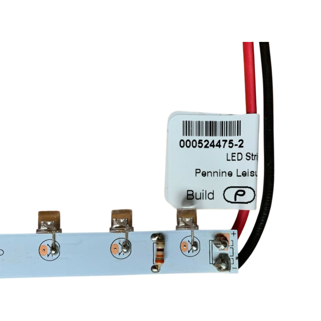 bailey window led strip light assembly 12v 315mm for caravans and motorhomes