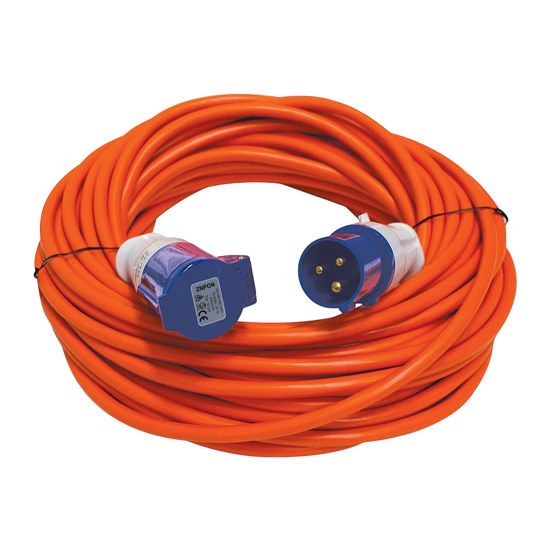 Best 10 metre 230V caravan extension lead with UK 3-pin plug and socket, ideal for campsite hook-ups