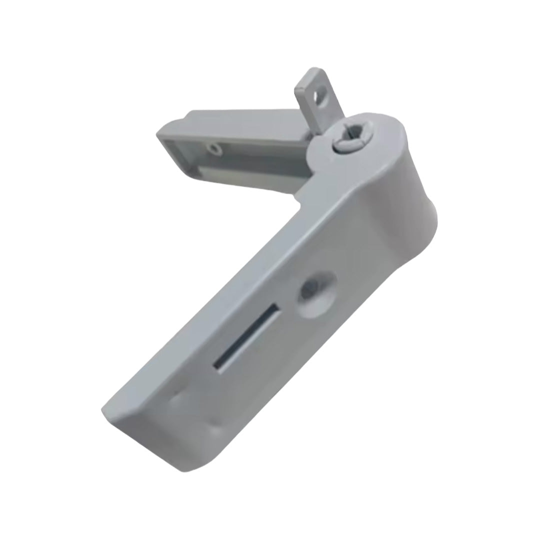 White freezer flap hinge for Dometic 6 7 8 series fridge models – part 2412125011