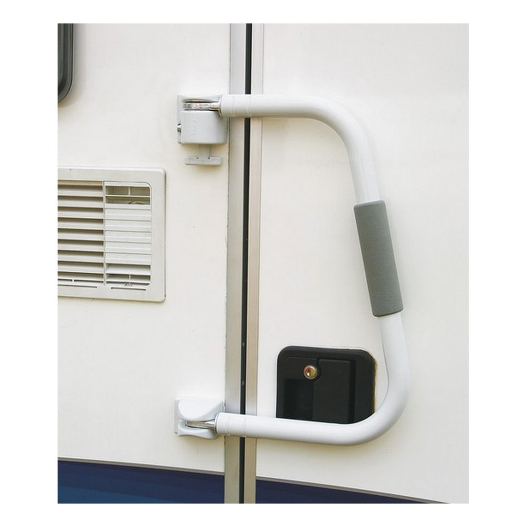 Buy Fiamma 03513-01 Security 31 door grab handle in white, deterrent and support for motorhome and campervan doors for sale online uk | Thomas Touring