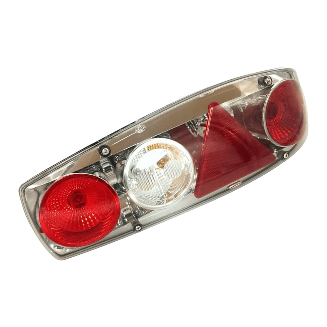 Hella Caraluna MK2 Plus right-hand rear light cluster in chrome finish