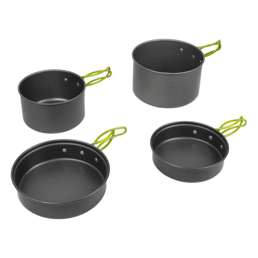 Buy Leisurewize 10-piece cookware set for camping, caravanning, or motorhome cooking