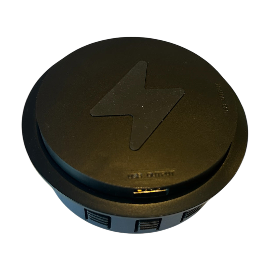 Buy Pop-Up Wireless Charging Point 12V with Twin USB for campervans, motorhomes, and boats
