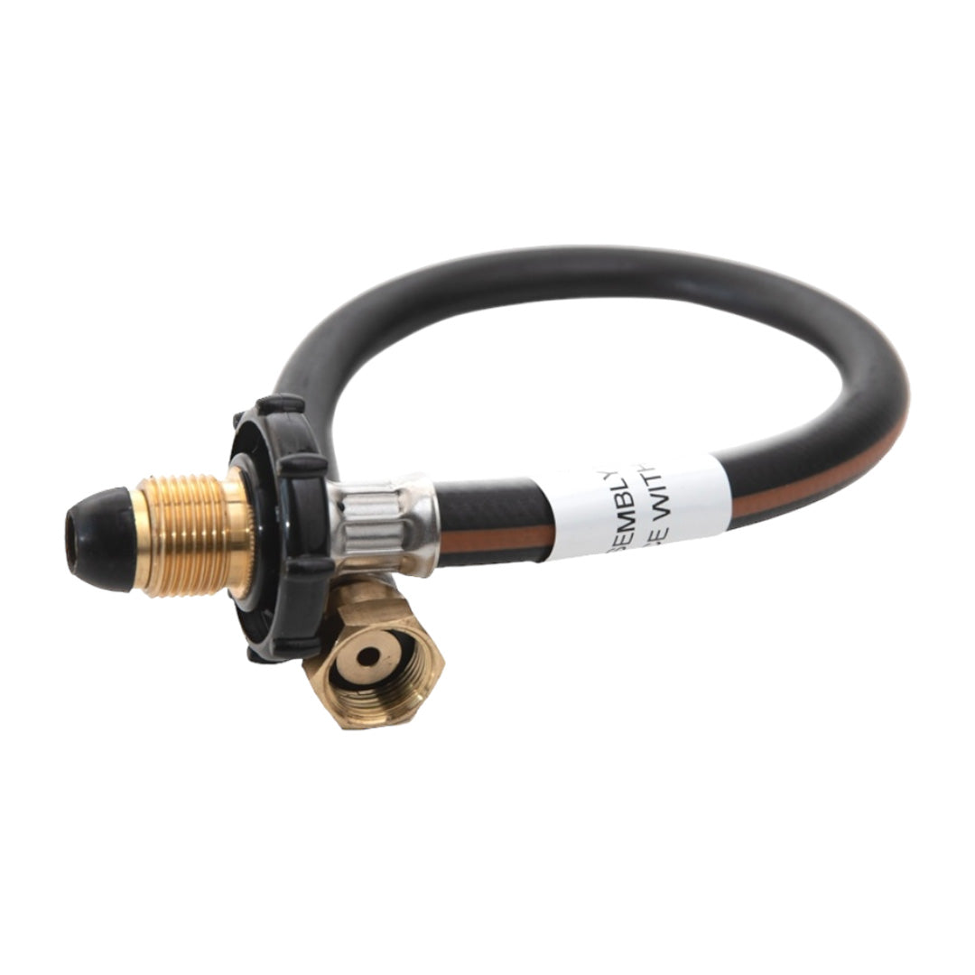Buy 450mm propane gas hose with handwheel connector for easy gas bottle attachment