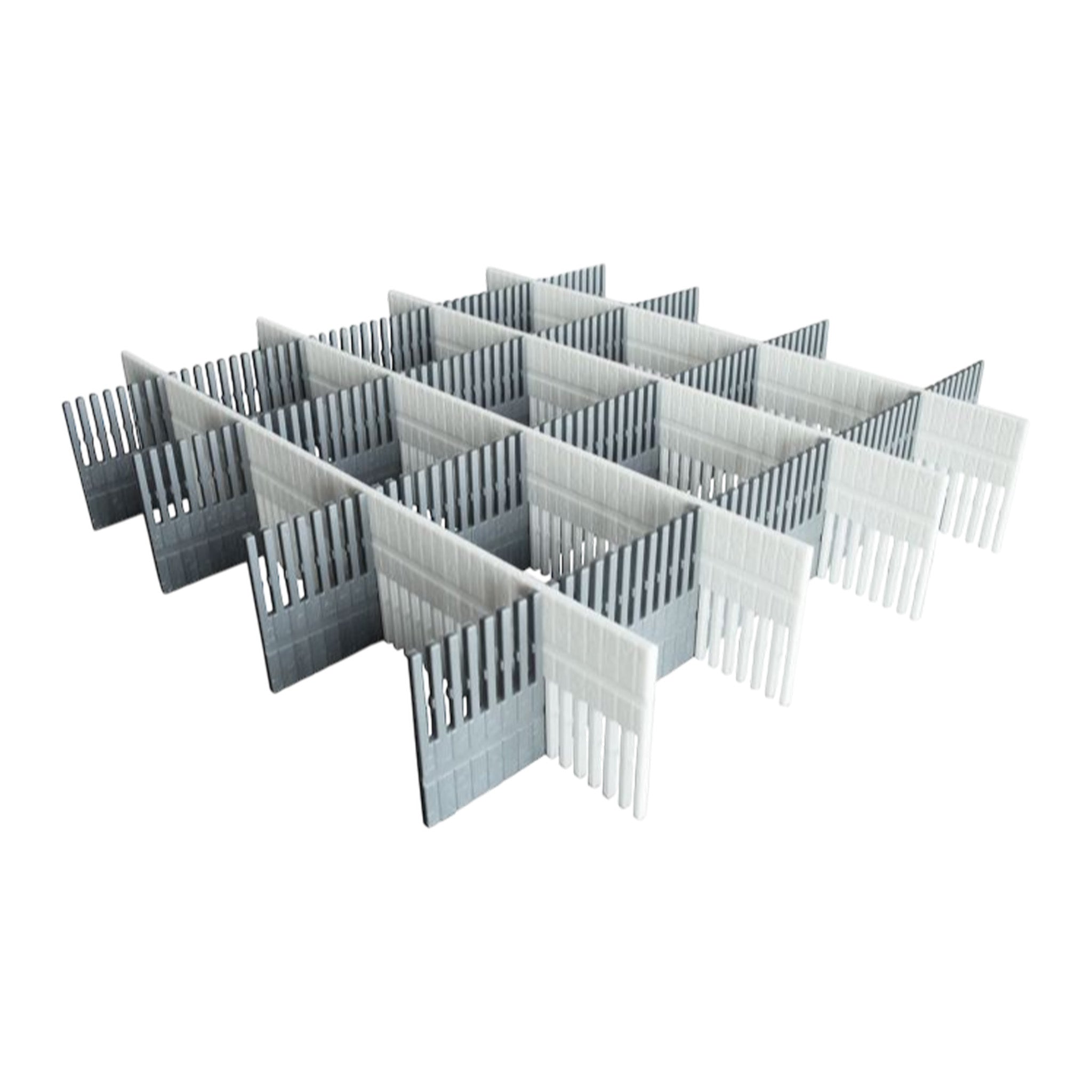 Buy Purvario Pure Light Edition storage strips 8 piece set for caravan and motorhome drawer organisation