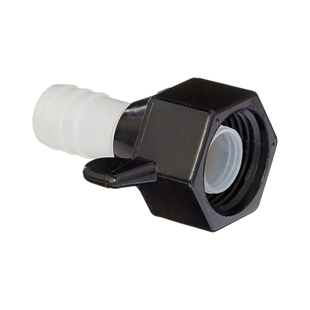 Buy Shurflo Trail King 12mm straight connector for 1/2 inch NPS pump fitting 234-2926 | Thomas Touring