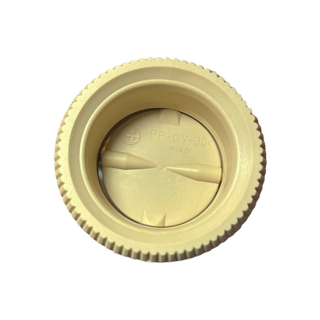 65mm beige air duct outlet for Truma heating system in motorhomes and caravans