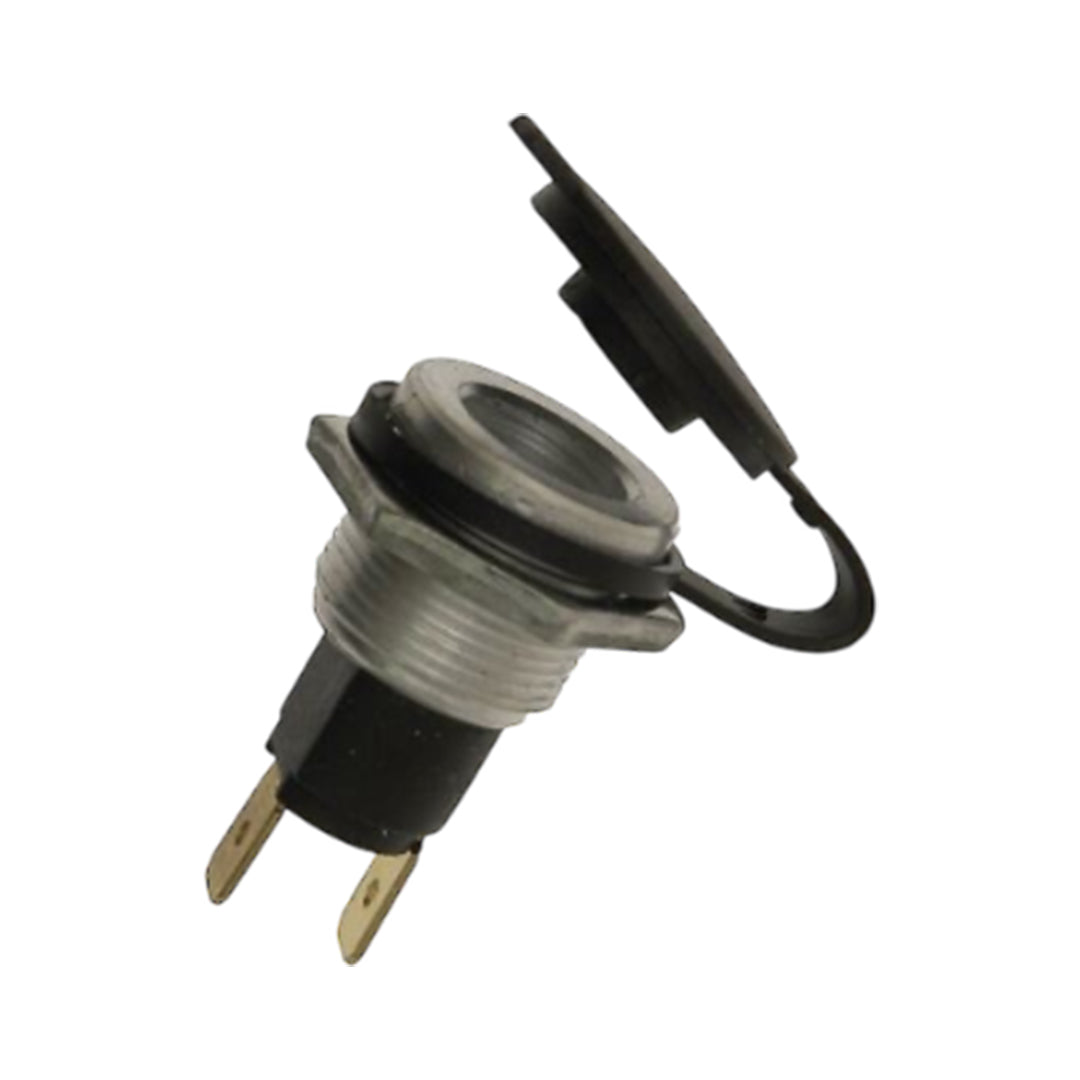 W4 flush fitting 12V single socket for caravan use