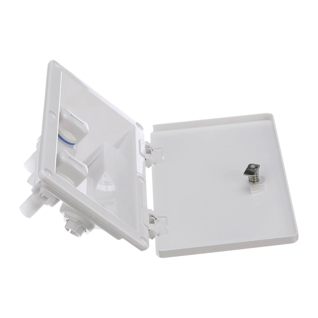 Whale Swim & Rinse outdoor shower point suitable for caravans, campervans, and marine applications