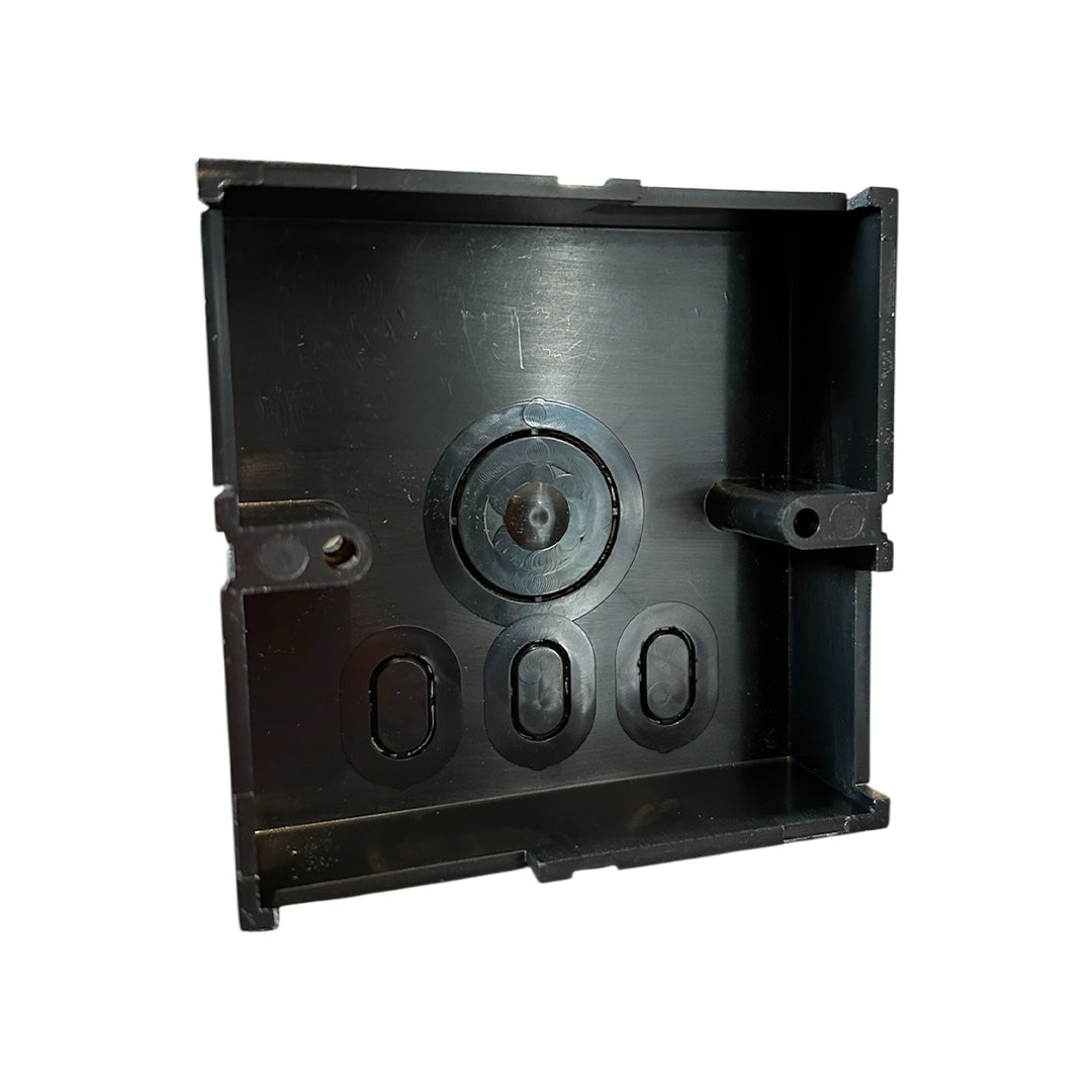 C-Line CBE 25mm closed electrical back box 640060C for caravan wall sockets