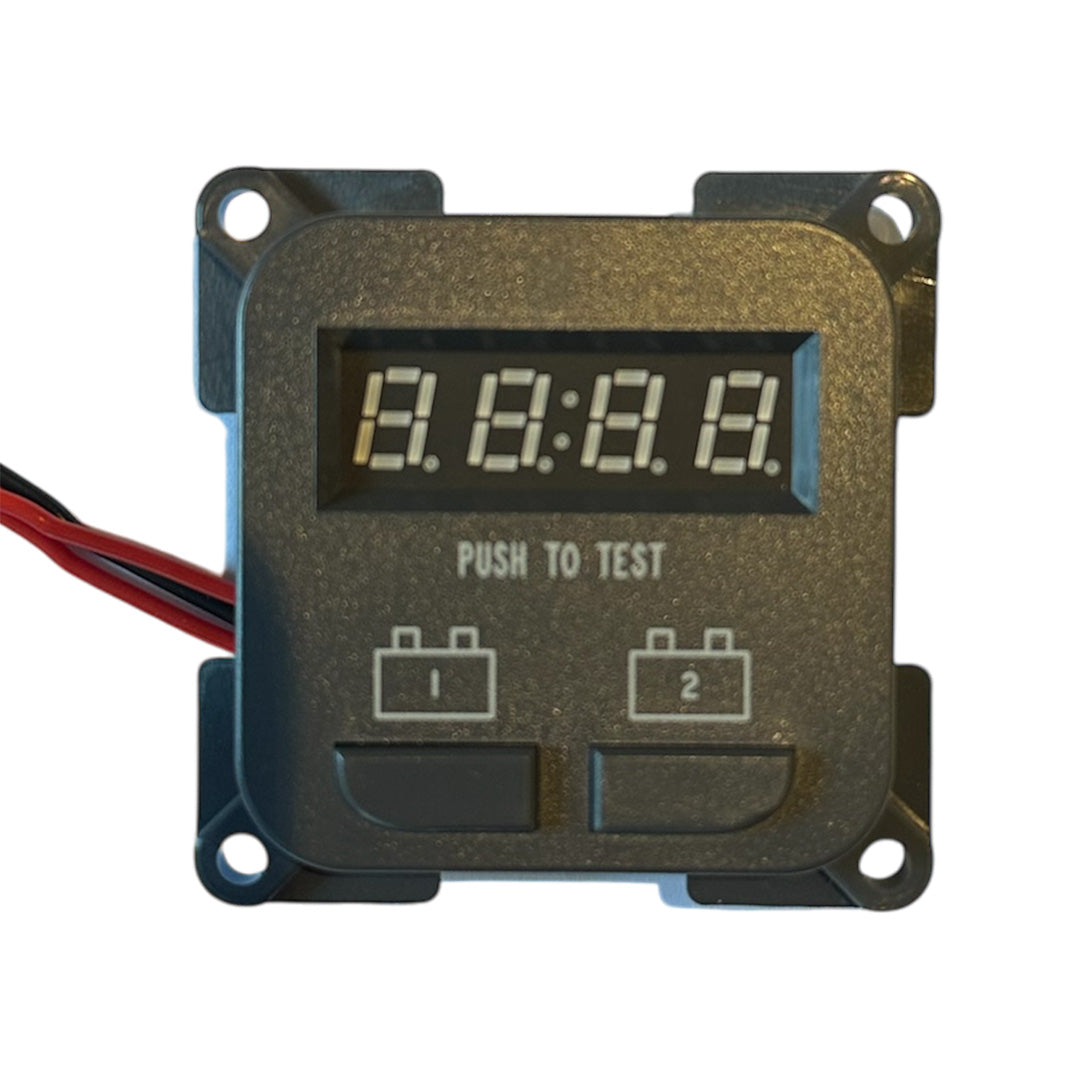 C-Line LED Volt Meter Double Battery Monitor Panel for caravans and motorhomes – CBE compatible
