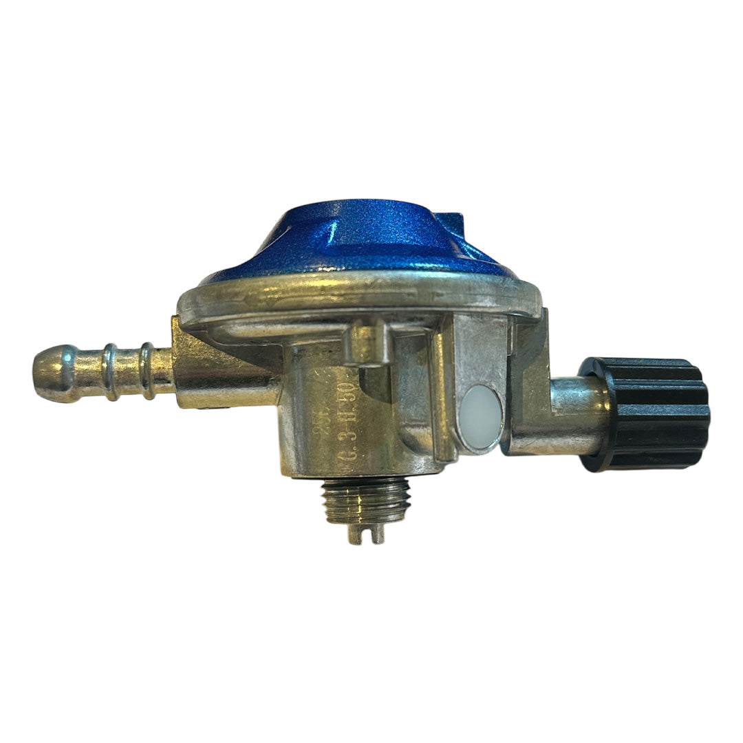 Camping Gaz 28mbar Butane Regulator M1 B50 A500-019 with 8mm hose nozzle