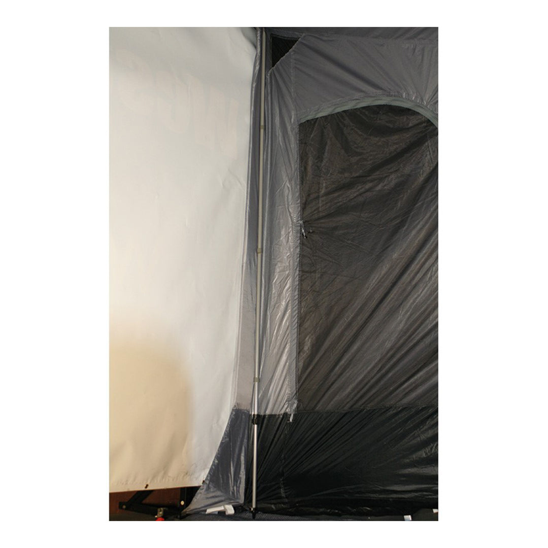 Caravan awning rear leg support poles in steel – set of 2 for better awning fit