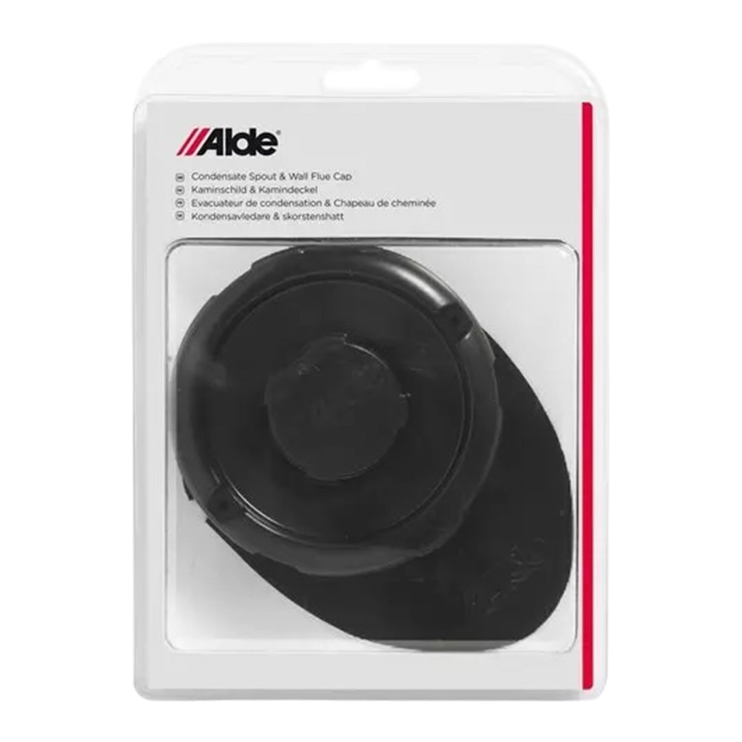 Buy replacement Alde flue cap and condensate spout for caravan and motorhome alde heating systems