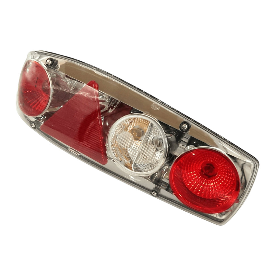 Buy Chrome Hella Caraluna MK2 Plus left rear combination light unit for caravan or motorhome
