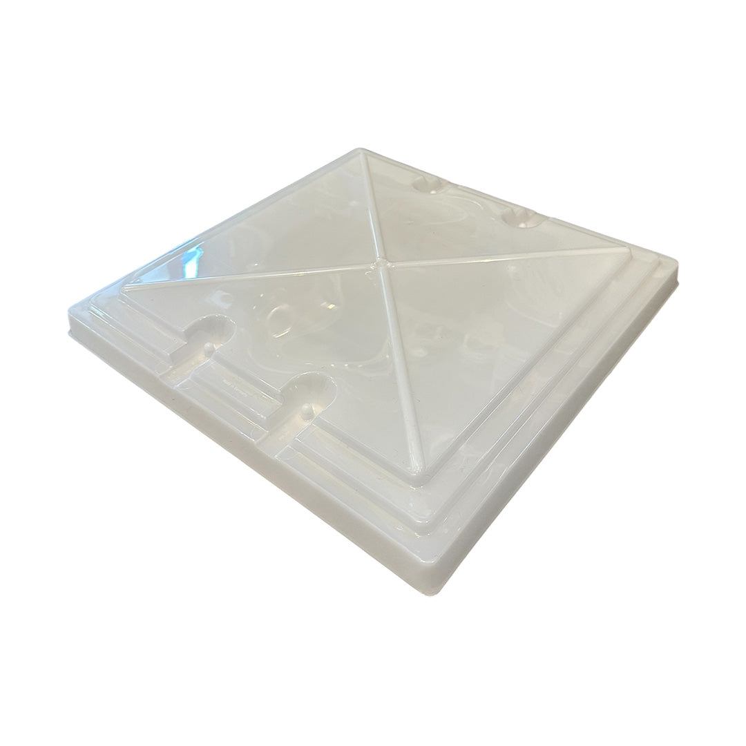 Spare MPK rooflight dome 400mm square white for caravans and motorhomes