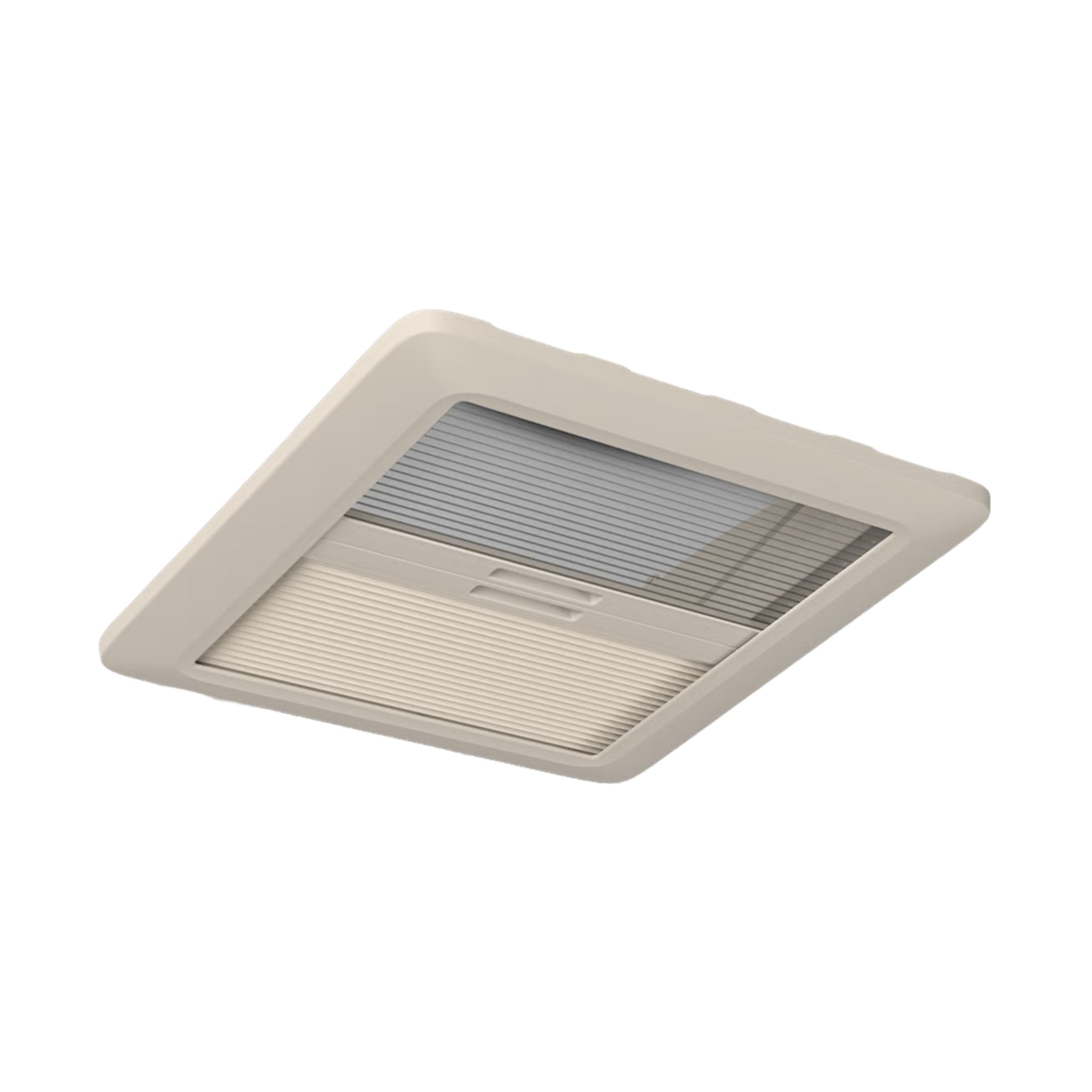 Caravan rooflight Dometic Mini Heki FL 9620008612 400 x 400 mm with permanent ventilation and lever opening