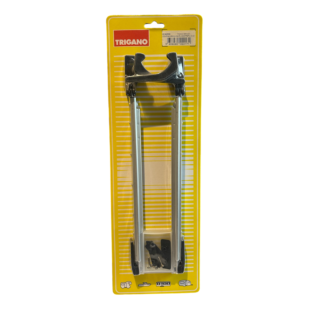280mm Trigano caravan window stay – secure lever lock and easy screw fix installation