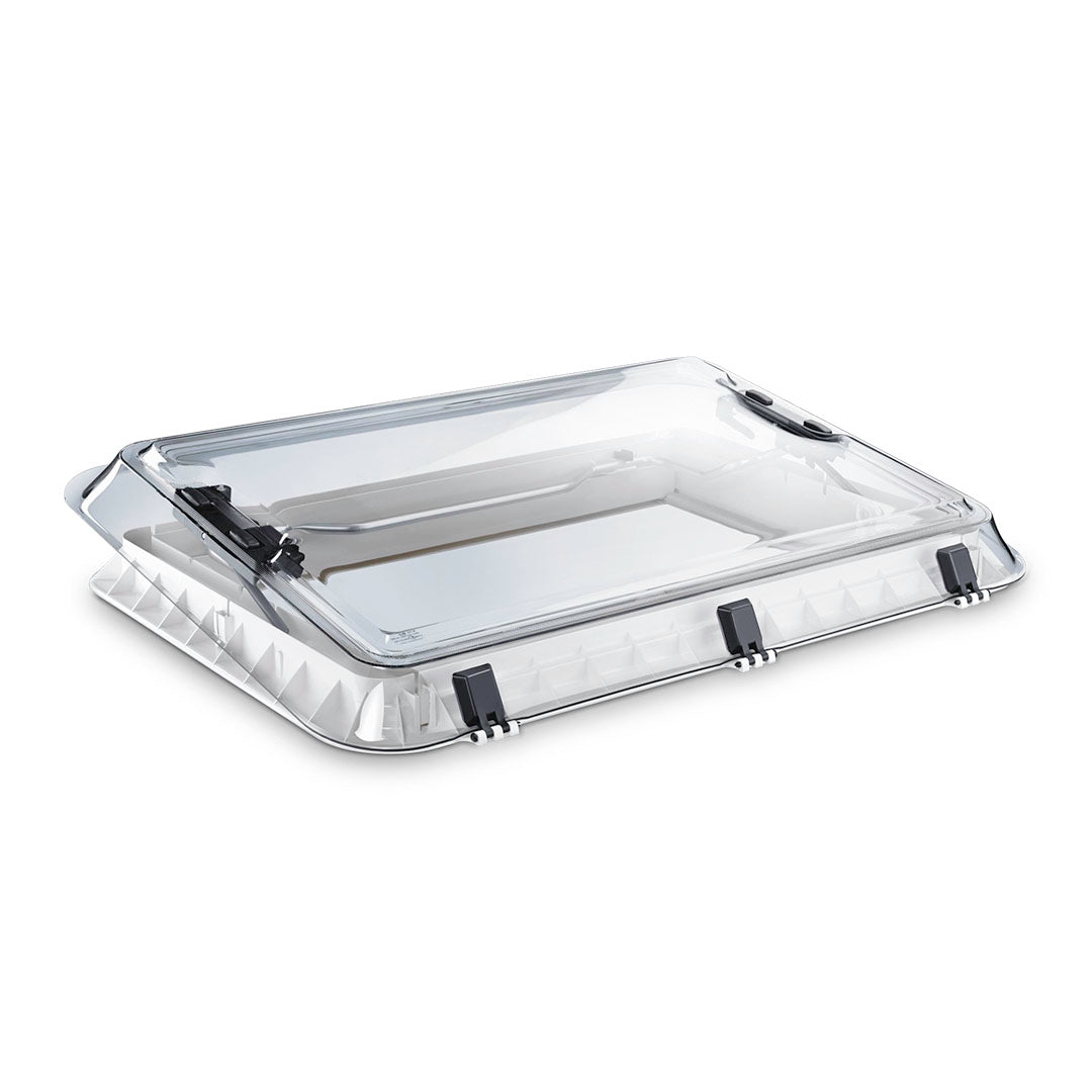Dometic Heki 2 complete caravan rooflight 9104100235 with double acrylic glazing and pneumatic stays