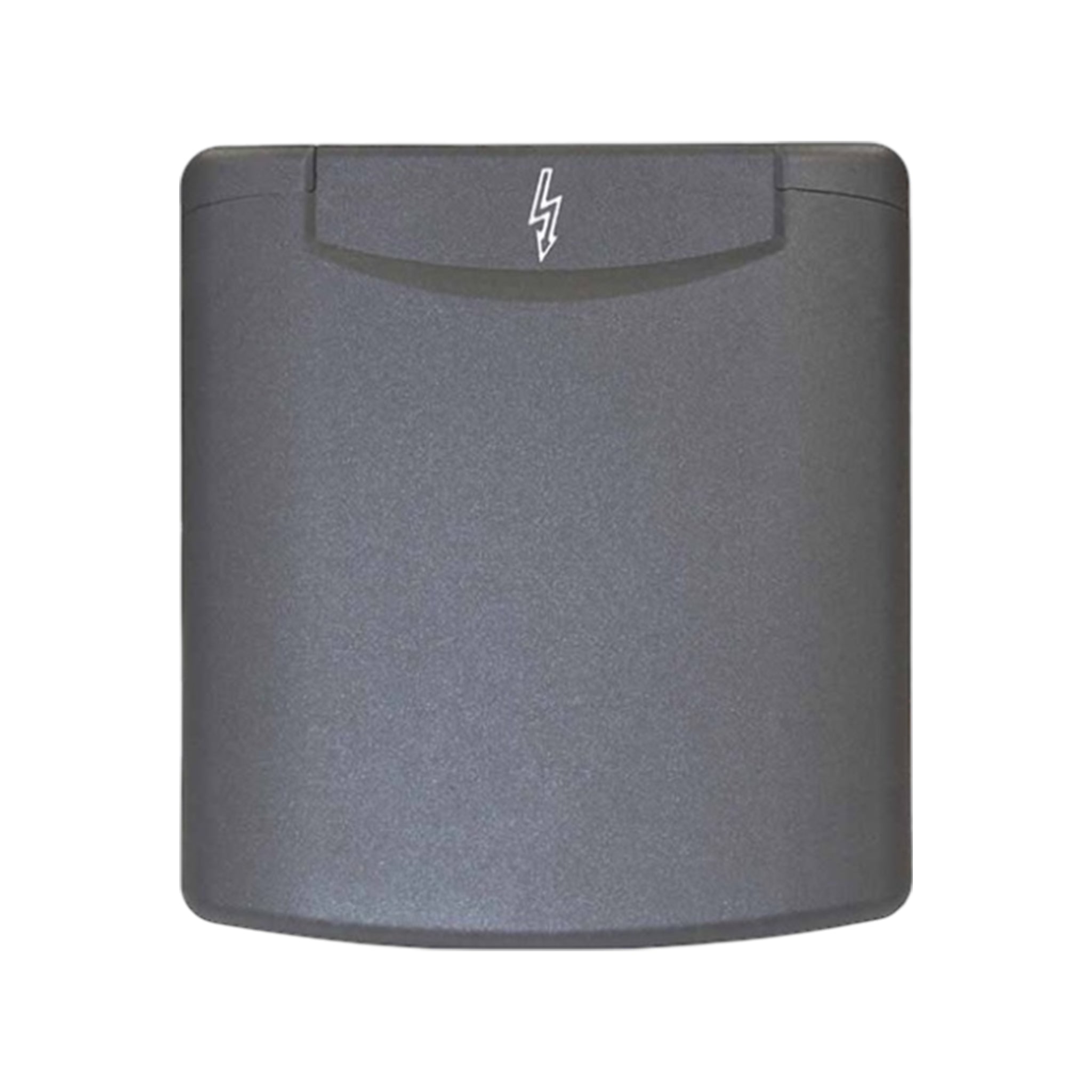 Fawo 230V flush mains hookup inlet socket grey used on caravan and motorhome electrical systems