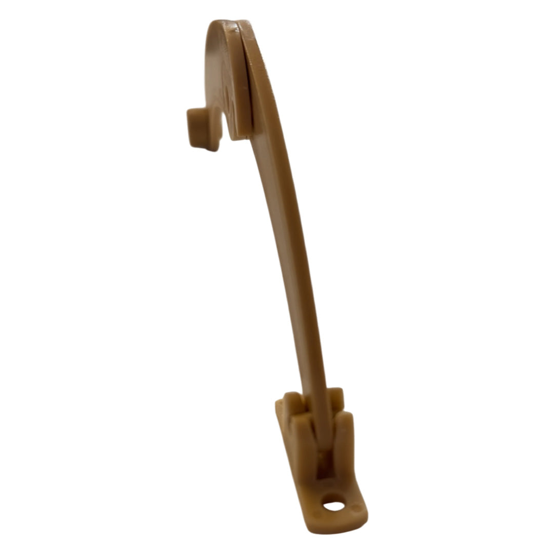 FAWO motorhome locker stay 145mm open length in brown plastic