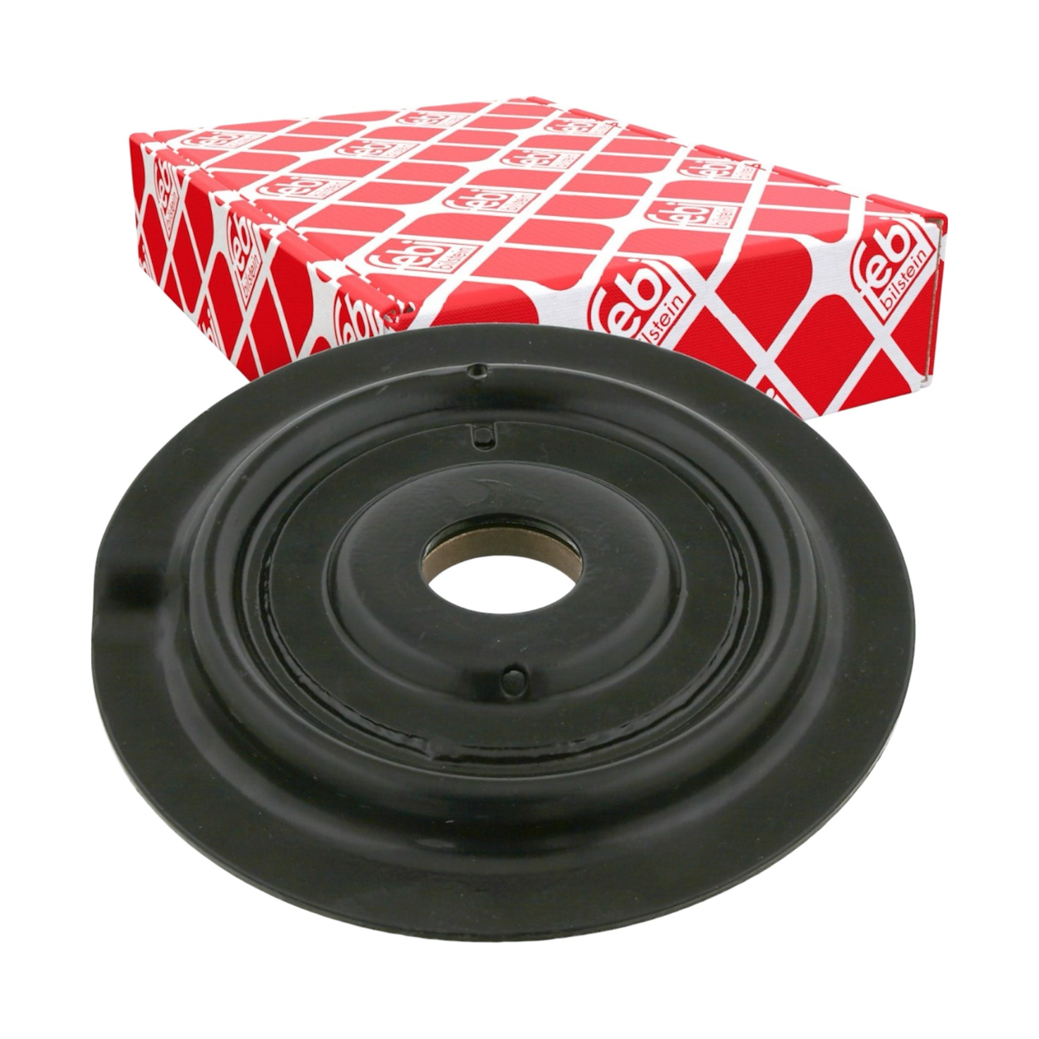 Febi Bilstein 26854 spring plate for top strut mounting OE 5031.40 replacement fits Peugeot Citroën Fiat Ducato