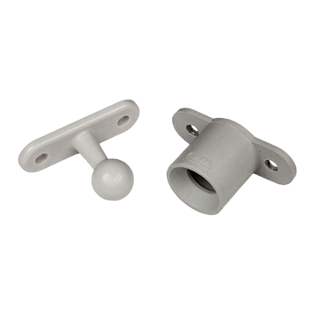 Fiamma grey door holder for securing caravan and motorhome doors in place