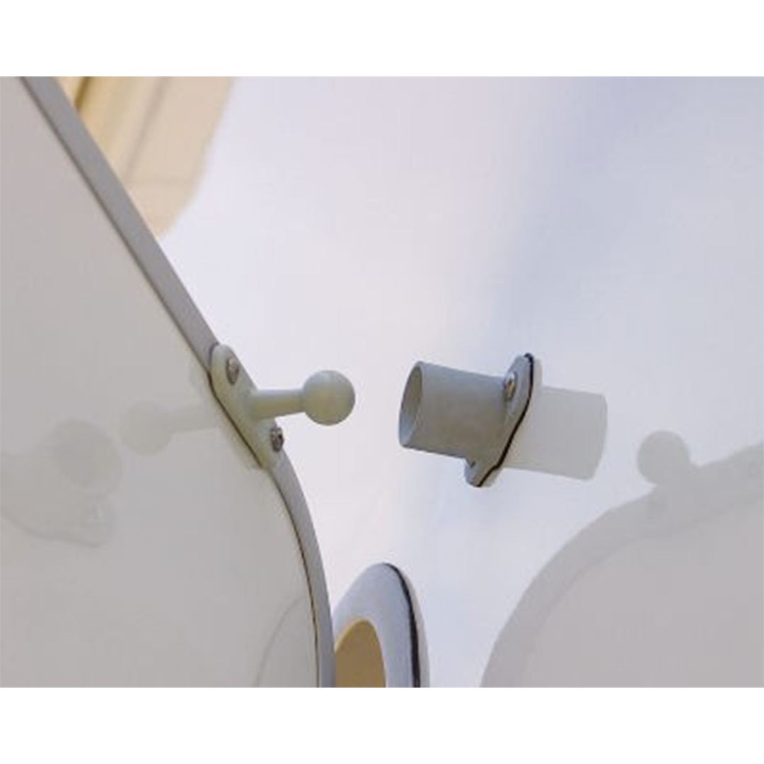 Fiamma Caravan and Motorhome Door Holder Grey